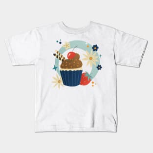 Chocolate cupcake Kids T-Shirt